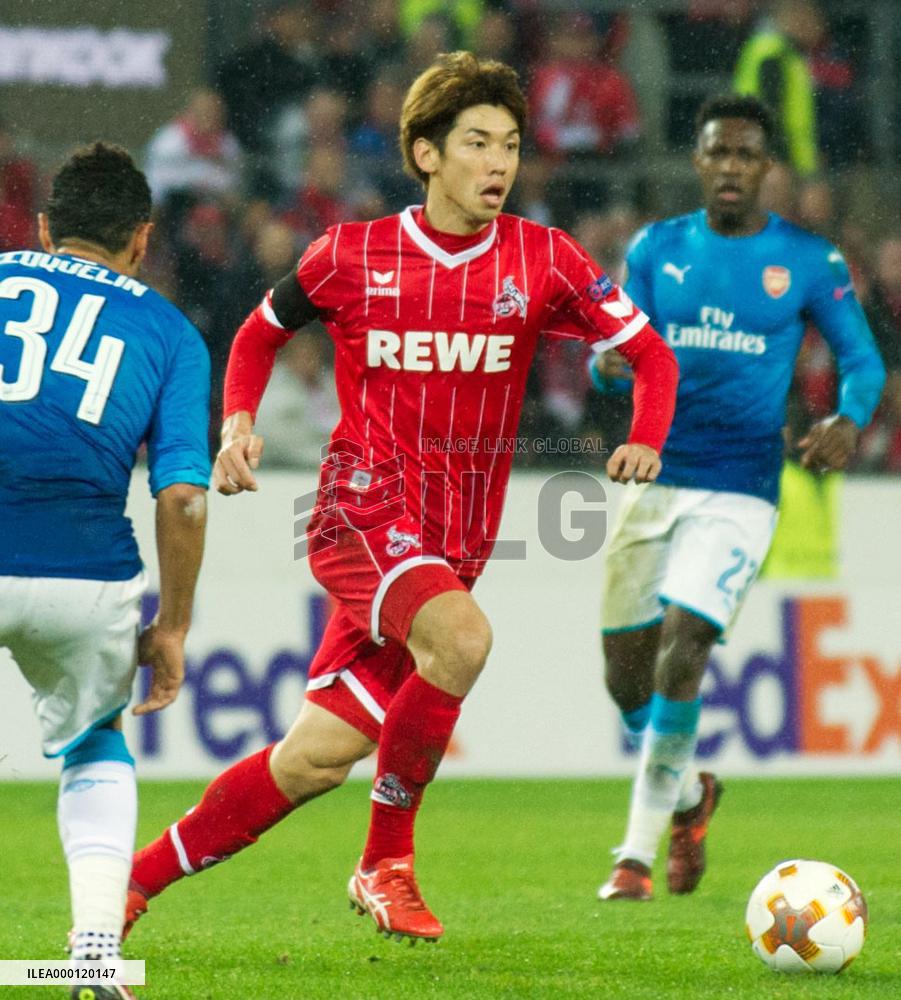 Soccer: Cologne-Arsenal Europa League match
