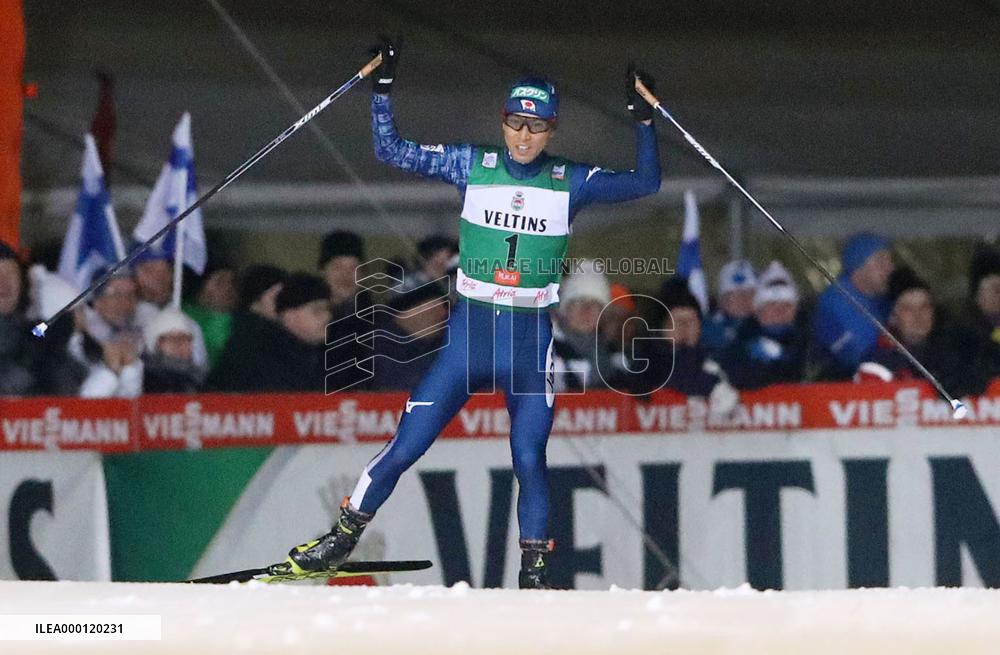 Skiing: Watabe wins at Nordic combined World Cup