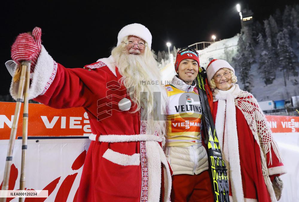 Skiing: Watabe wins at Nordic combined World Cup
