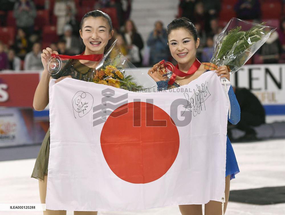 Figure skating: Miyahara wins Skate Canada