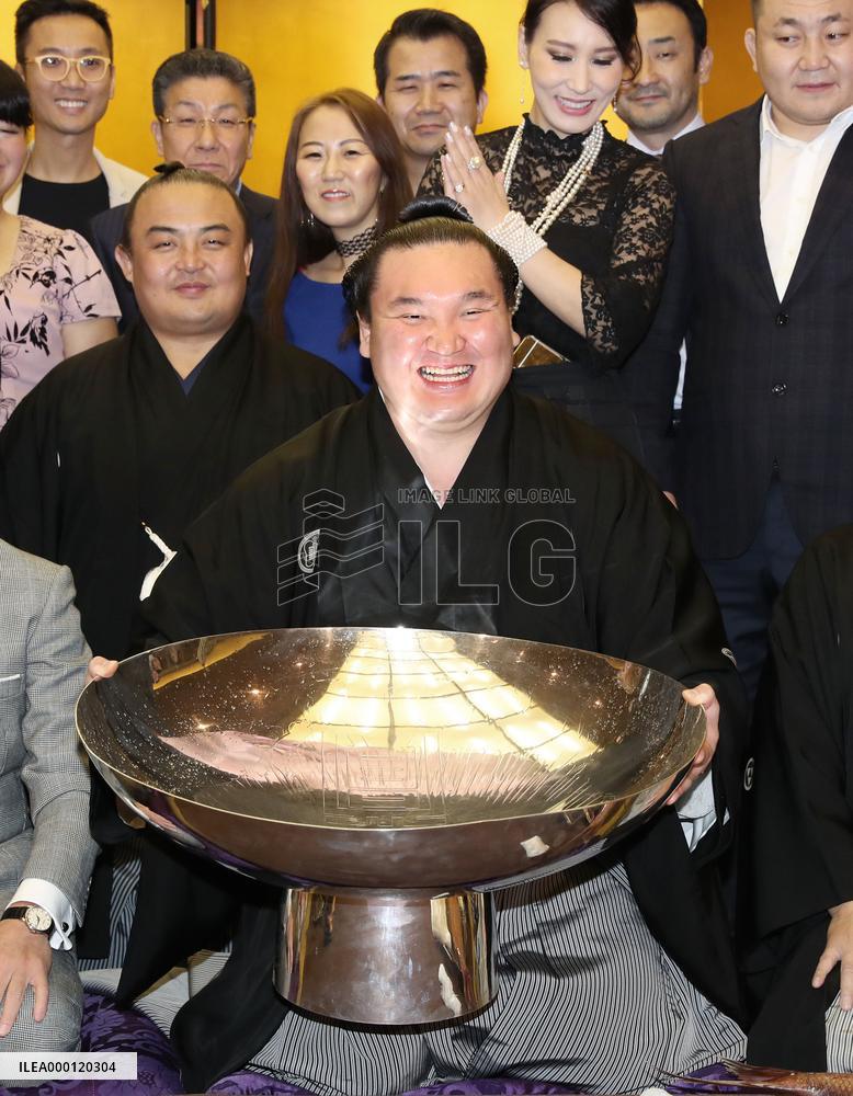 Sumo grand champion Hakuho
