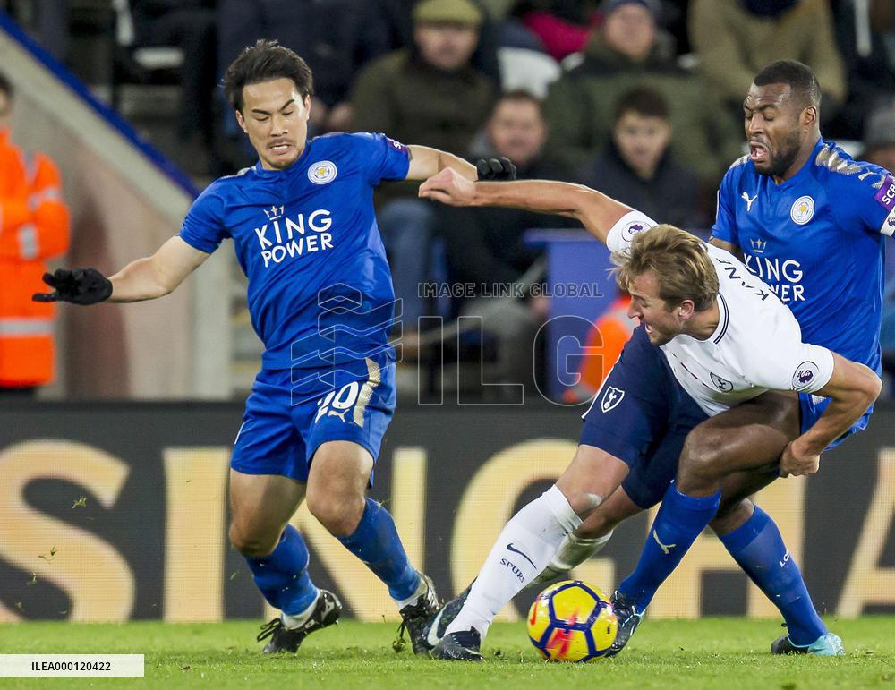 Soccer: Leicester City win 2-1 over Tottenham Hotspur