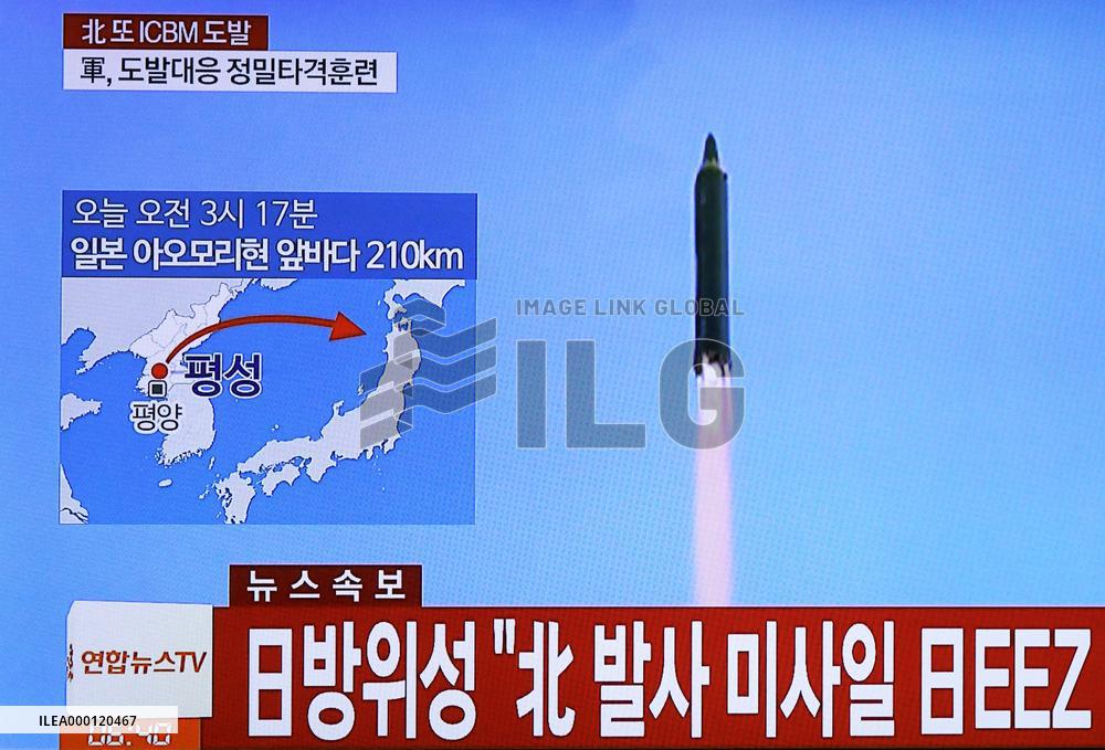 N. Korea ICBM test