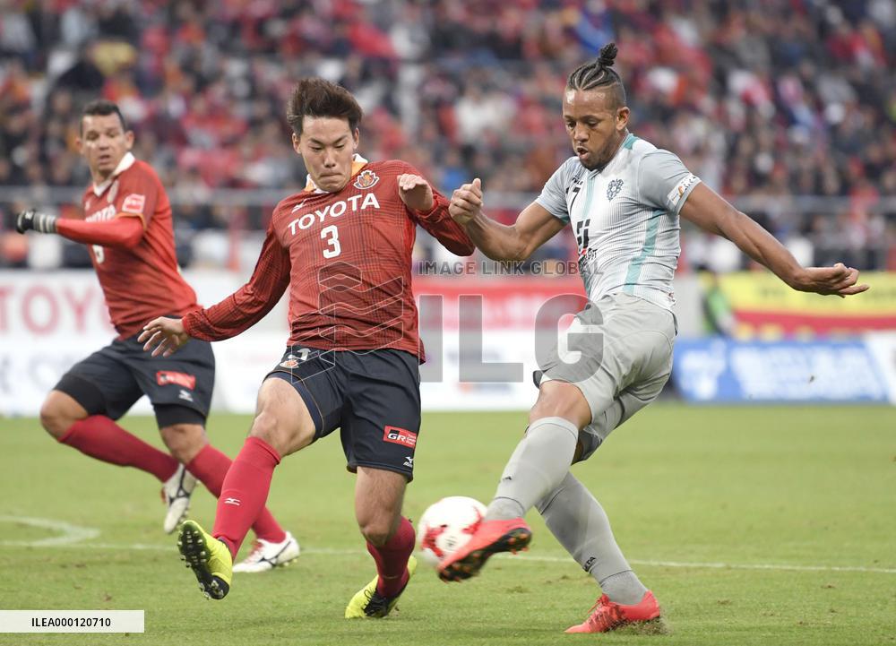 Nagoya win promotion to J-League first division