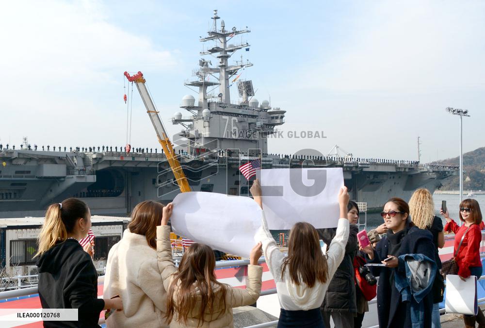 U.S. carrier Ronald Reagan