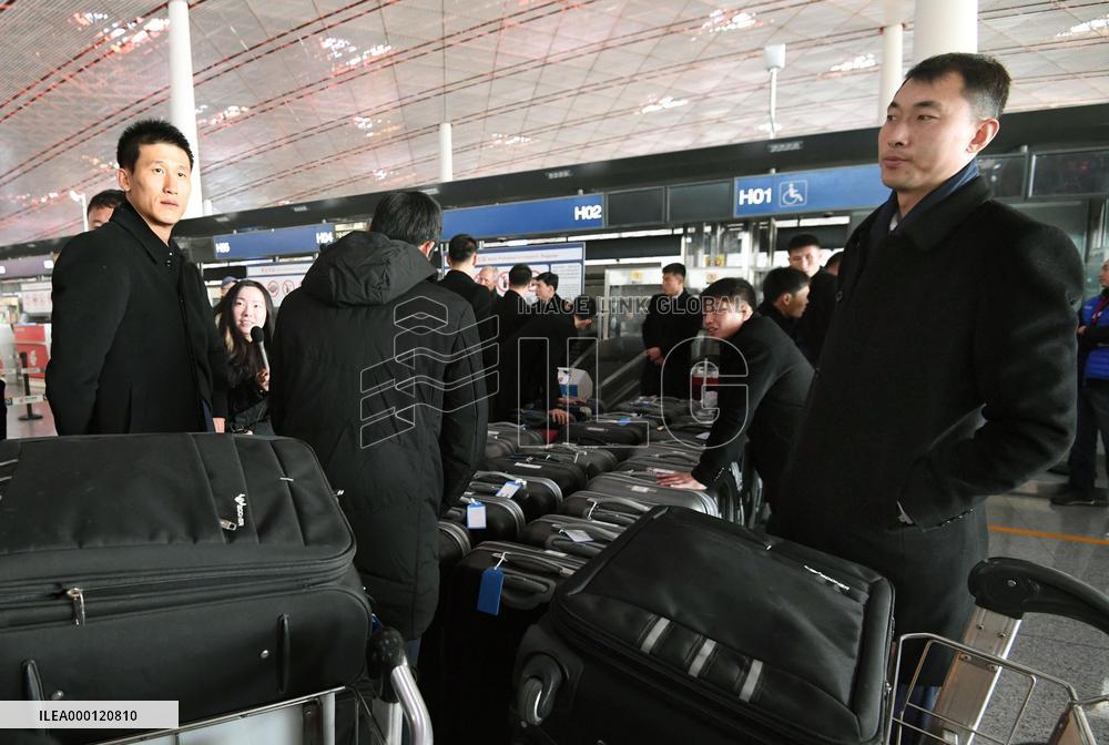 N. Korea soccer team bound for Japan