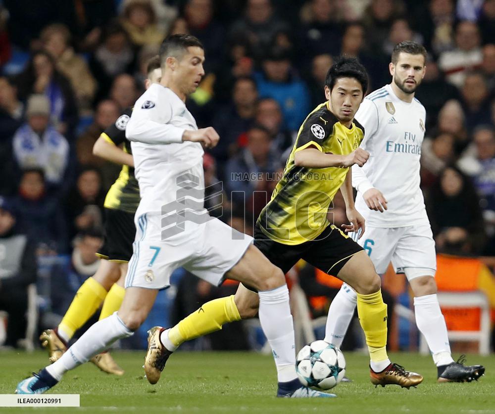 Soccer: Dortmund vs Real Madrid in Champions League