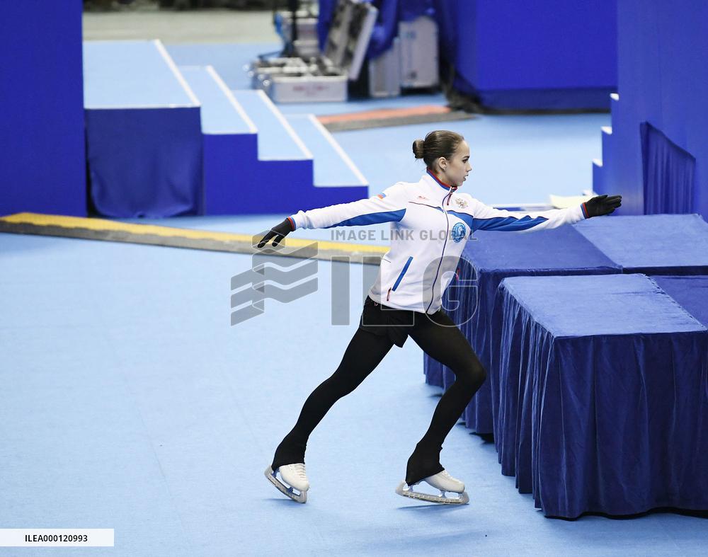 Figure skating: Zagitova in Grand Prix Final practice