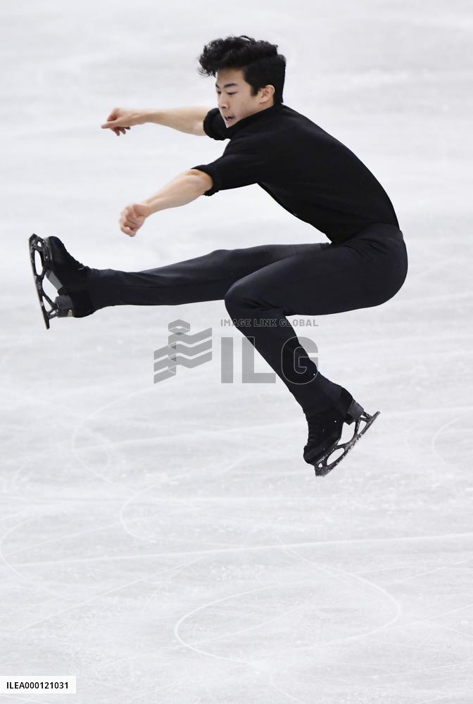 Figure skating: Chen leads after SP at Grand Prix Final
