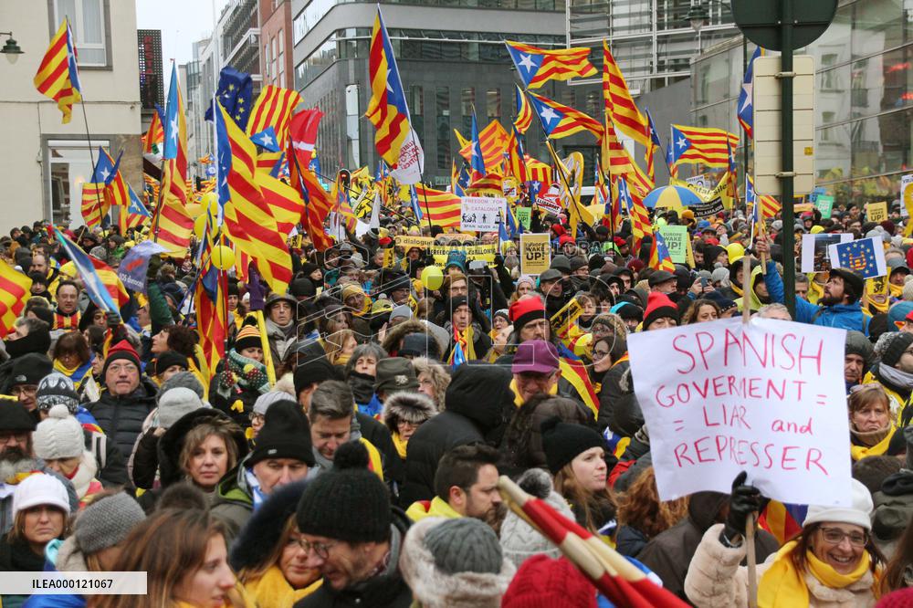 Catalan independence rally