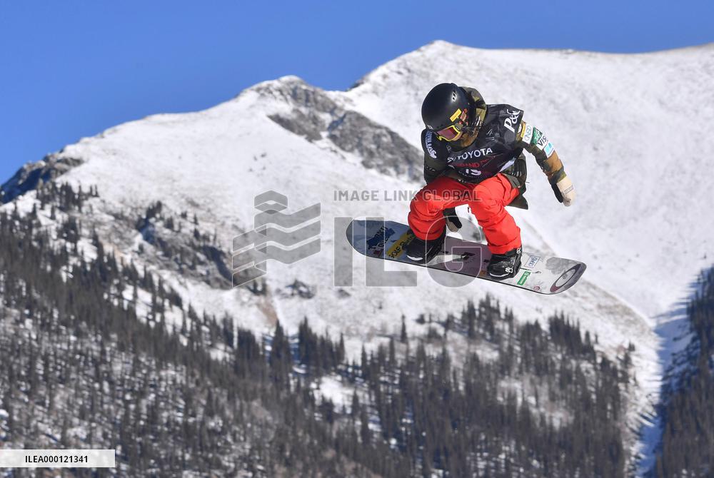 Japan's Iwabuchi wins Big Air Snowboard World Cup