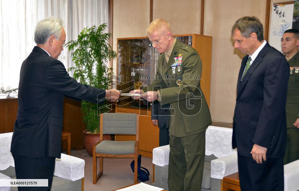 U.S. military commander in Okinawa