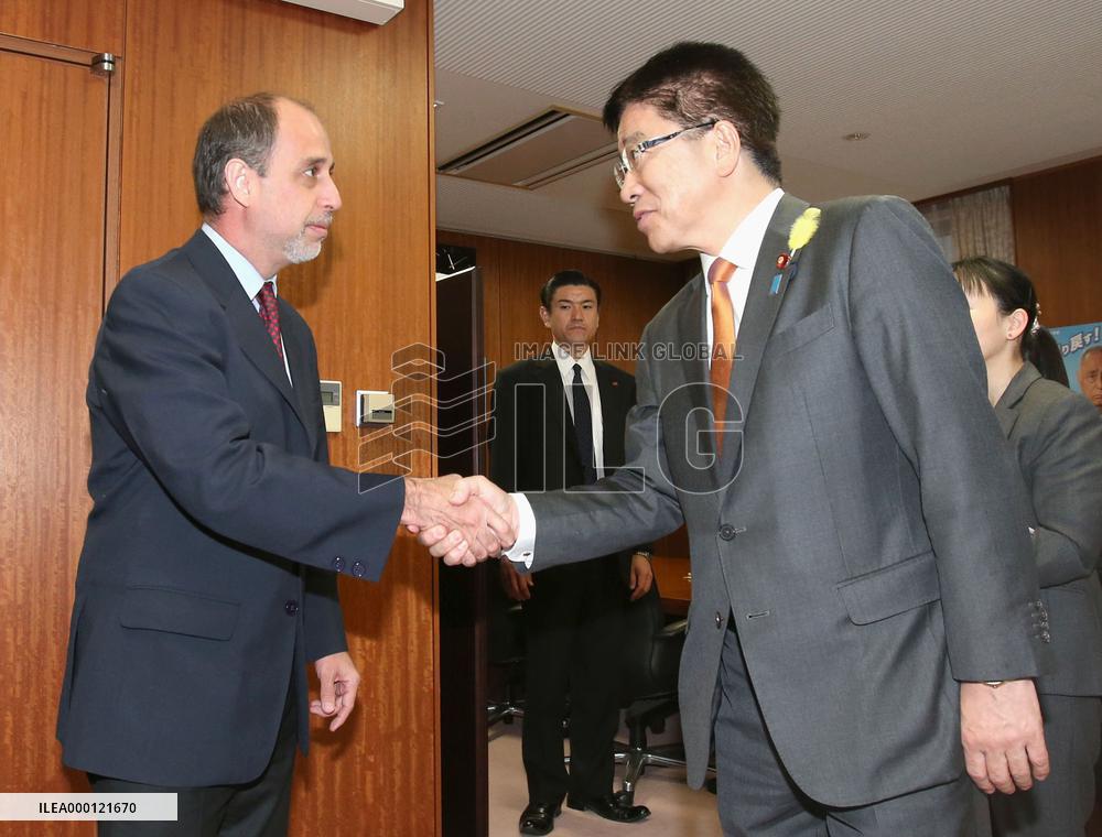 U.N. rapporteur on N. Korea visits Japan