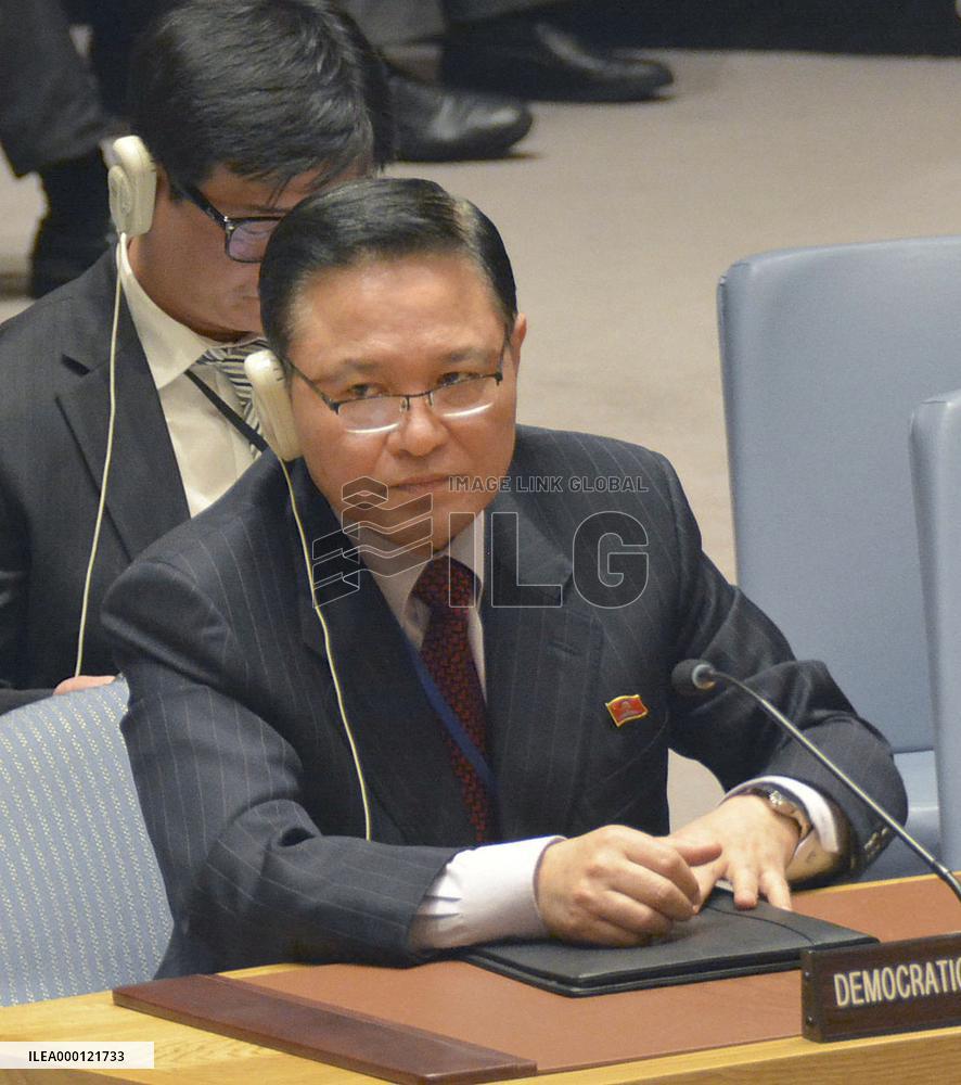 U.N. Security Council meeting