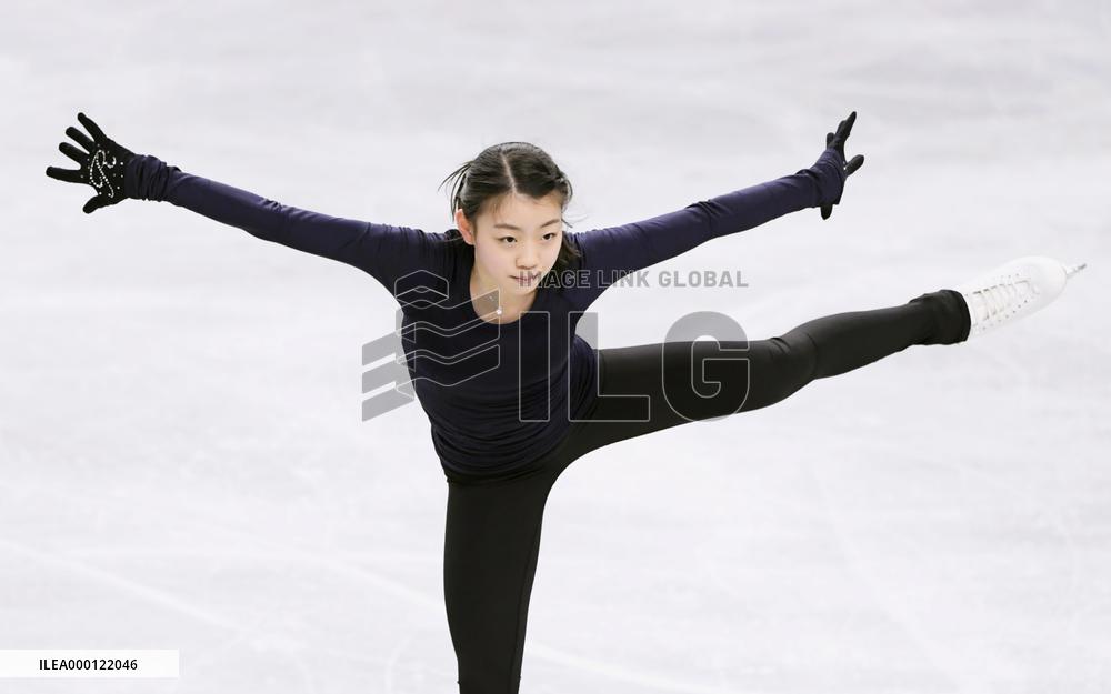 Figure skating: Rika Kihira