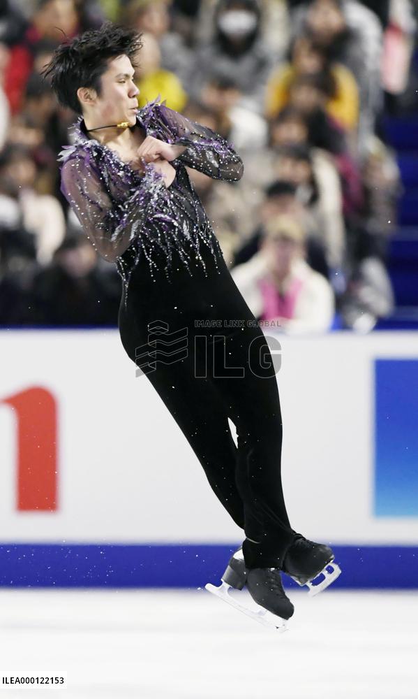 Figure skating: Men's SP at Japanese national c'ships