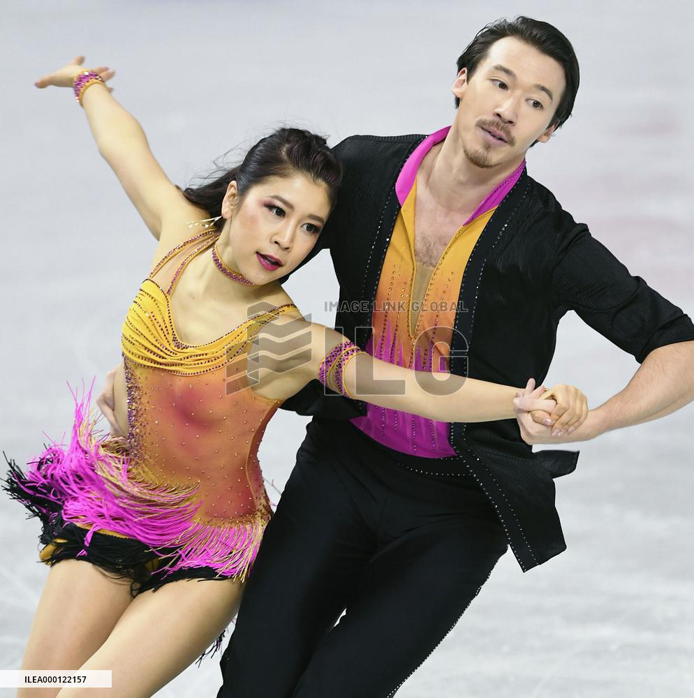 Figure skating: Ice dance at Japanese national c'ships