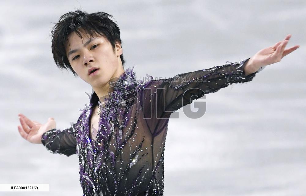 Figure skating: Men's SP at Japanese national c'ships