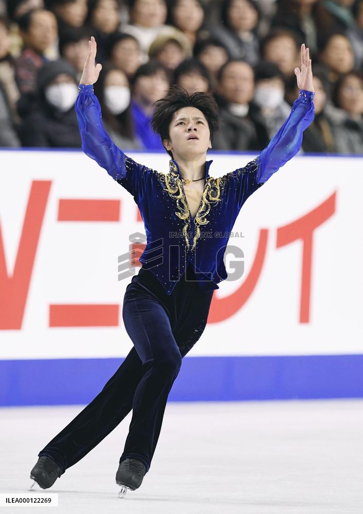 Shoma Uno at Japan national figure skating championships