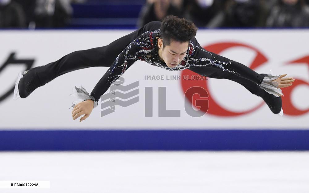 Figure skating: Men's free skate at Japan national c'ships