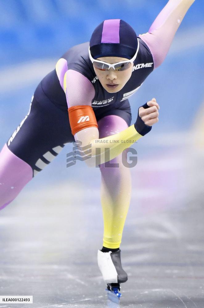Speed skating: Arisa Go