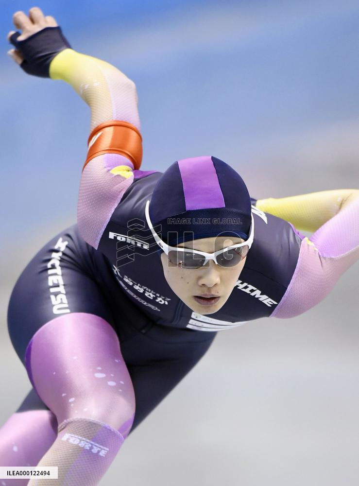 Speed skating: Arisa Go