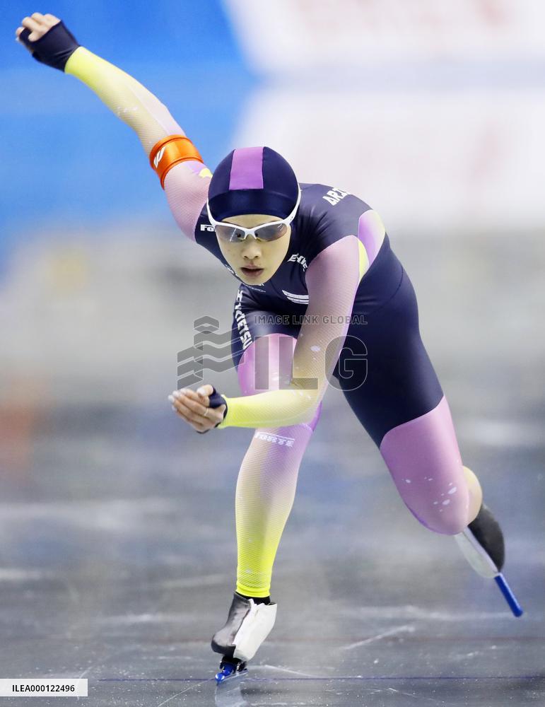 Speed skating: Arisa Go
