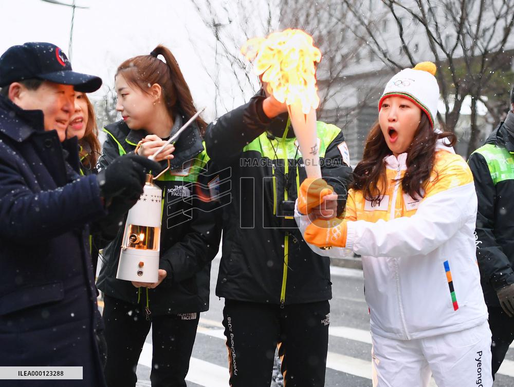 Olympics: Torch relay