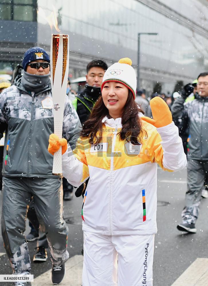 Olympics: Torch relay