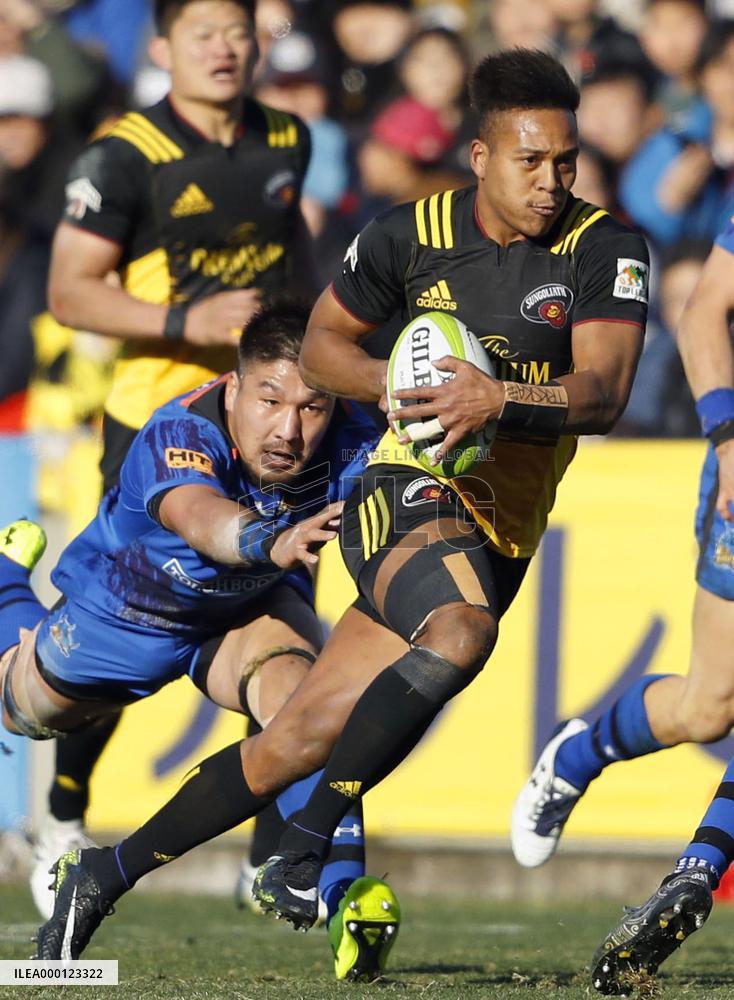 Suntory's Matsushima in rugby final