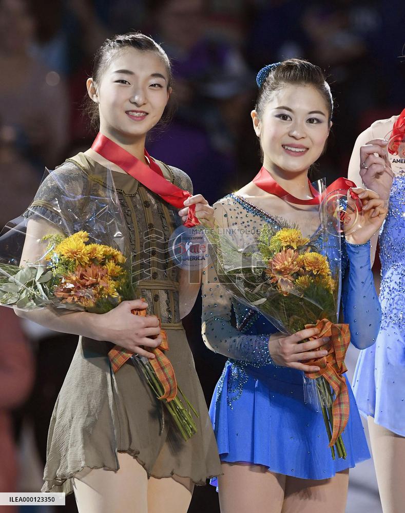 Miyahara, Sakamoto at Skate America