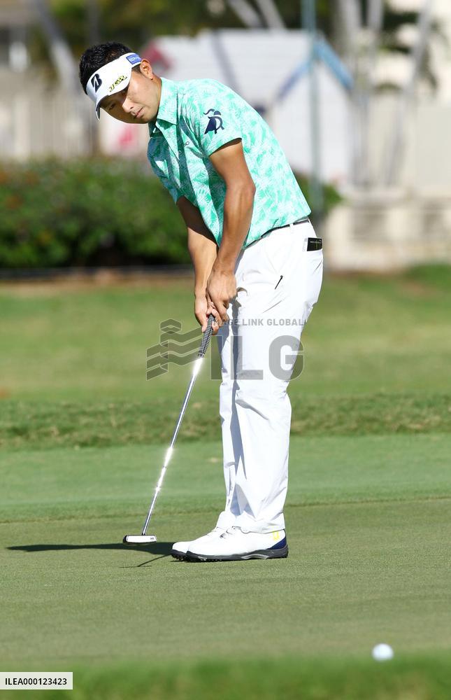 Japanese golfer Daisuke Kataoka