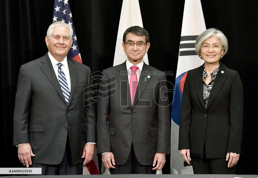 Japan-U.S.-S. Korea talks