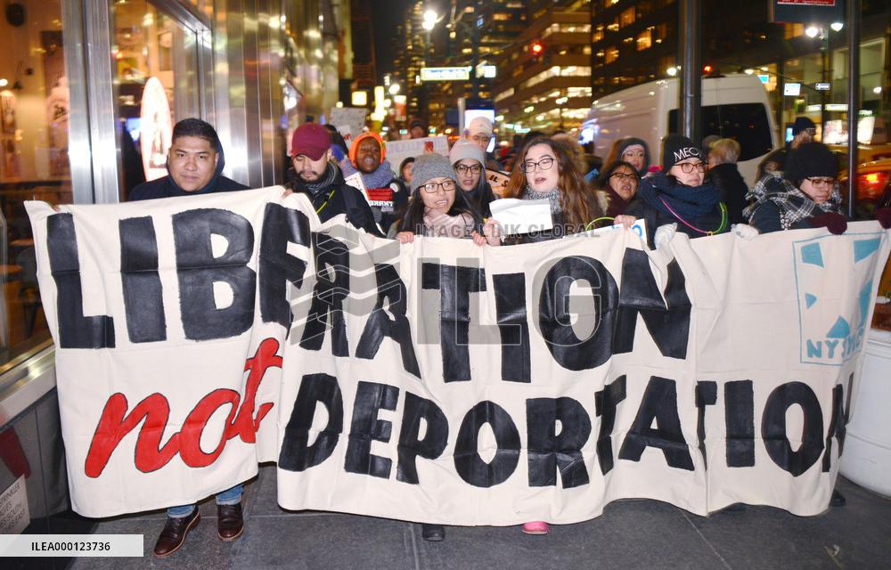 "Dreamers" protest in New York