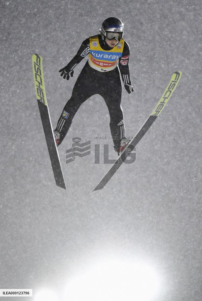 Ski jumping: Lundby wins women's World Cup event