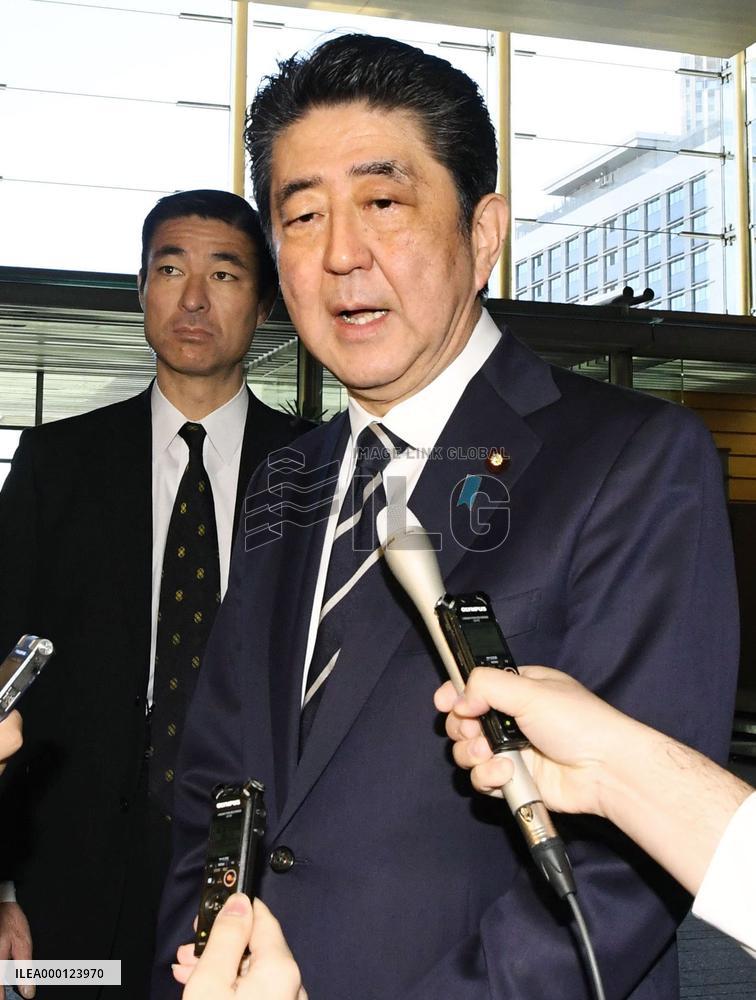 Japanese PM Abe to attend Olympic ceremony