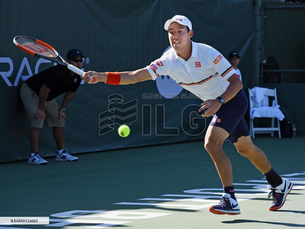 Tennis: Nishikori returns from injury