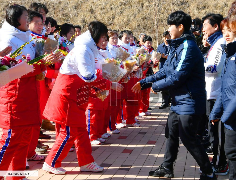 Joint Korean Olympic ice hockey team