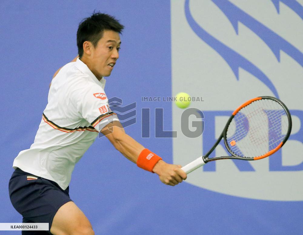 Tennis: Nishikori in ATP Challenger Tour event