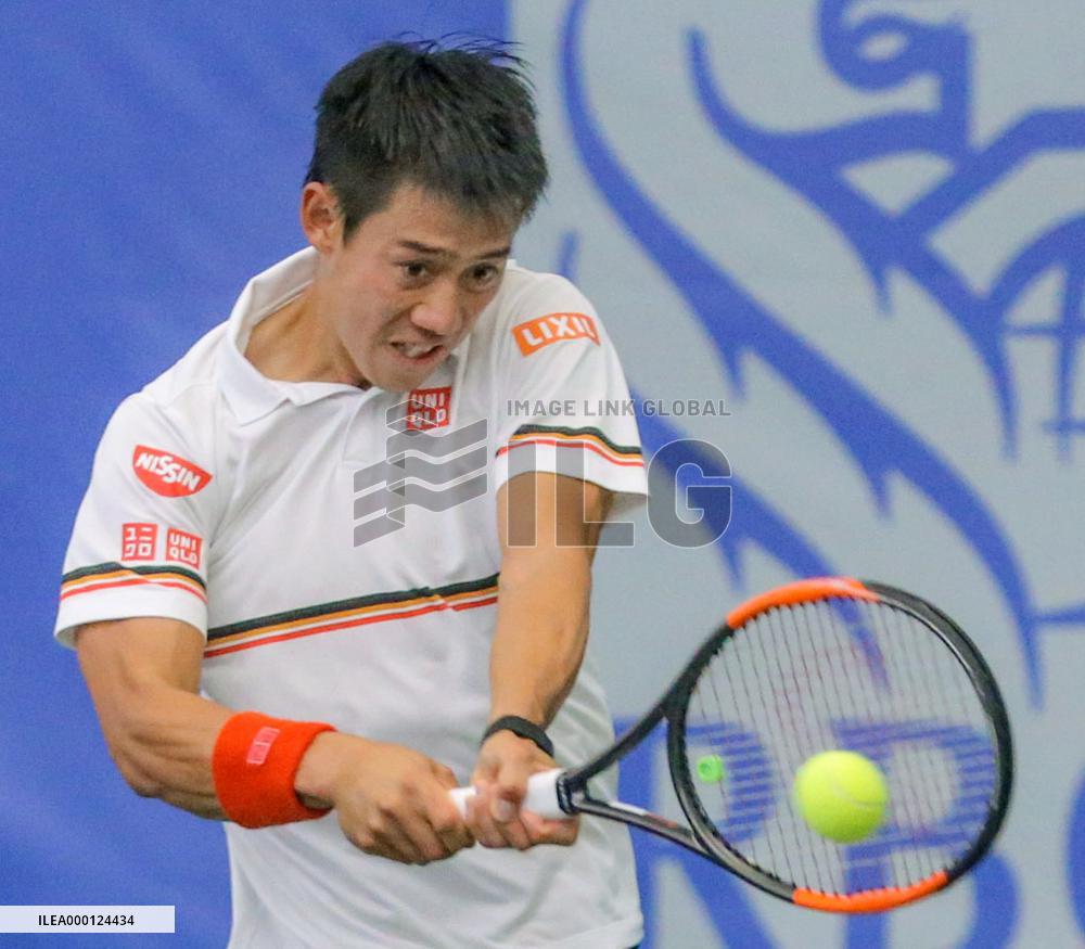 Tennis: Nishikori in ATP Challenger Tour event