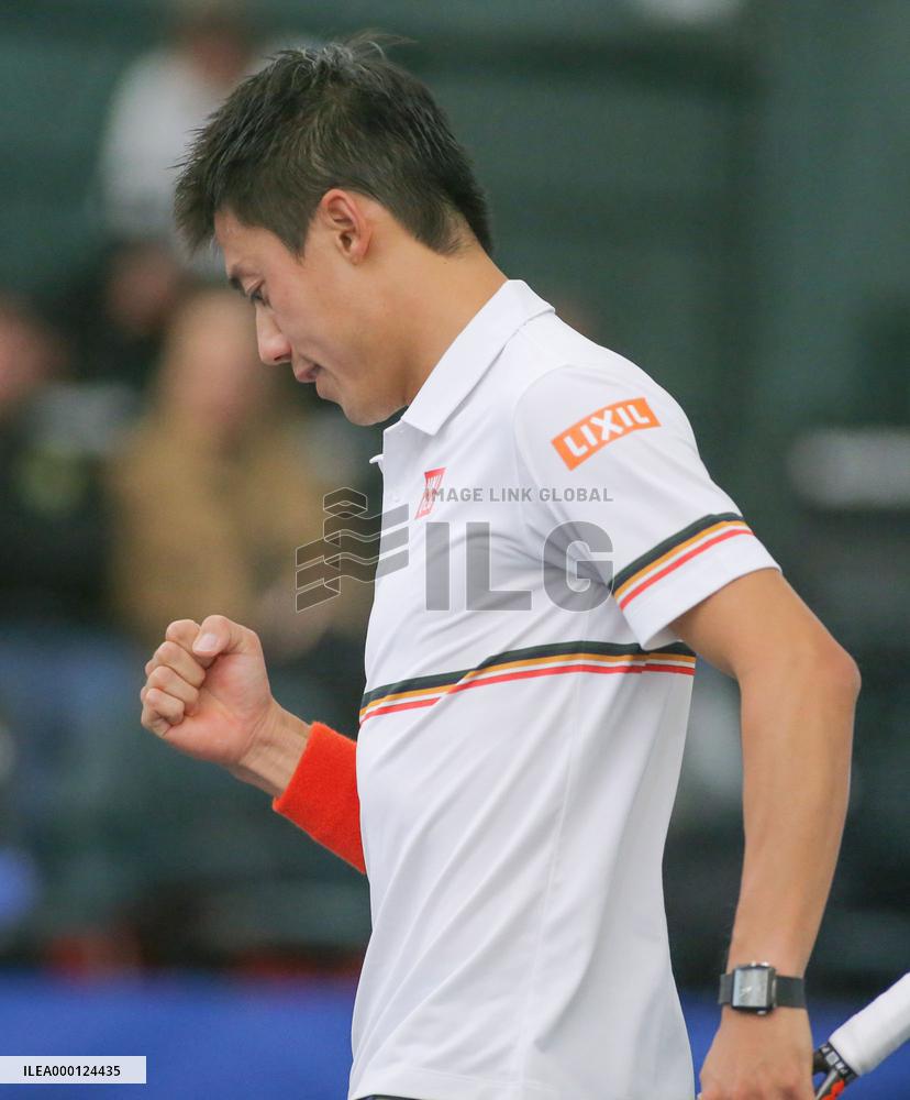 Tennis: Nishikori in ATP Challenger Tour event