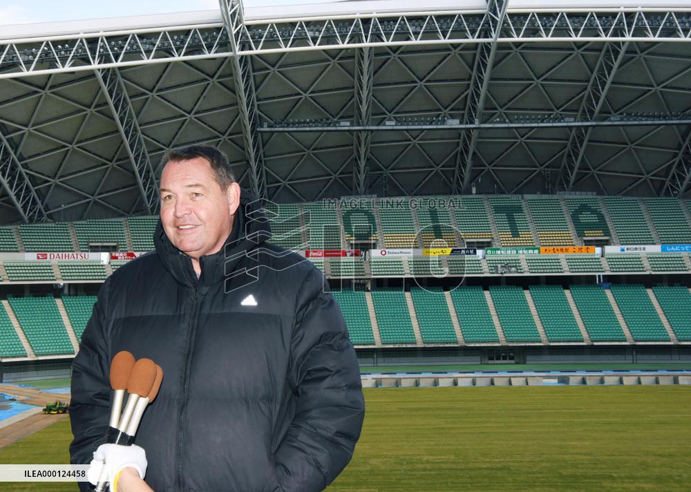 Rugby: New Zealand coach Steve Hansen