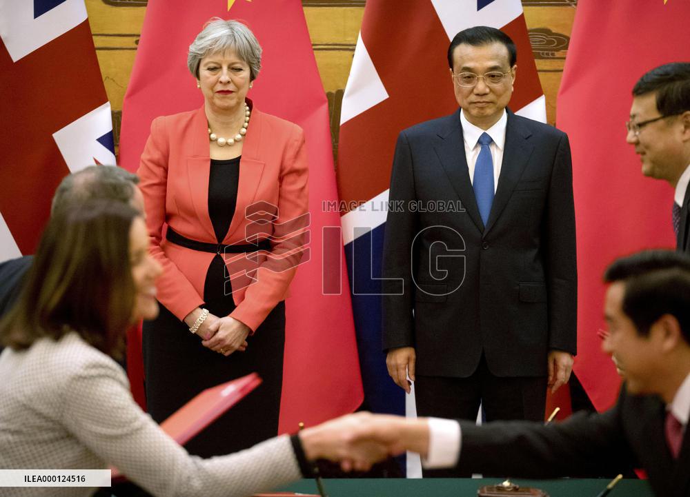 China-Britain talks