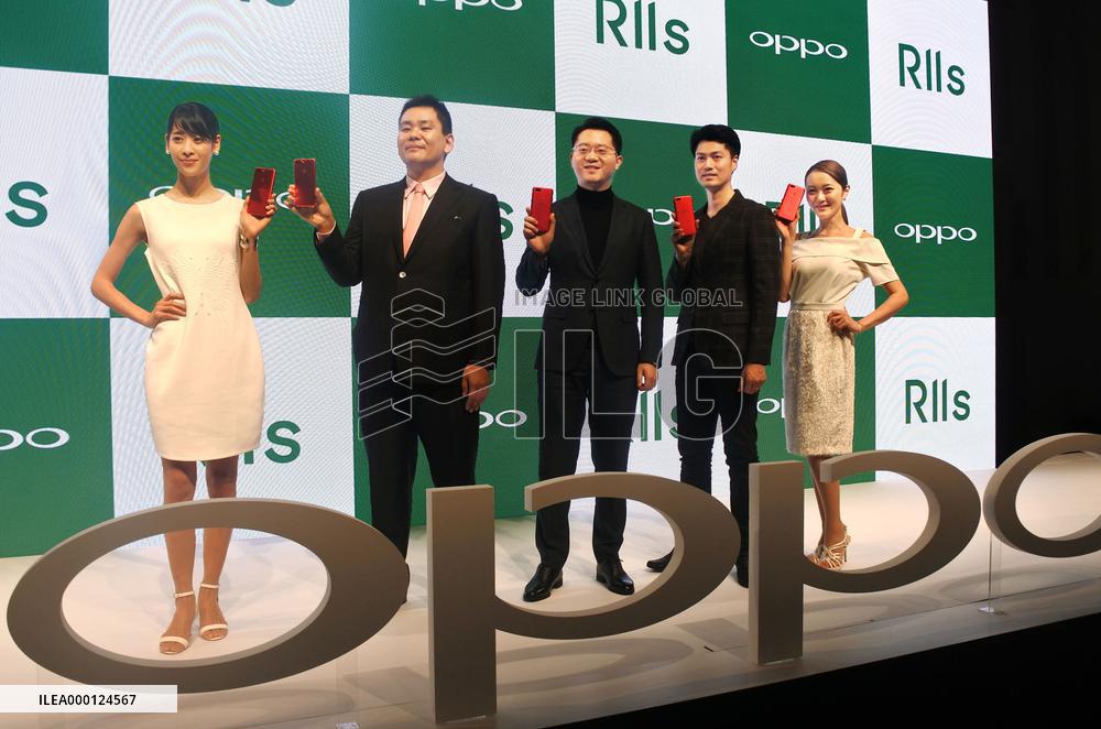 Oppo smartphones to debut in Japan