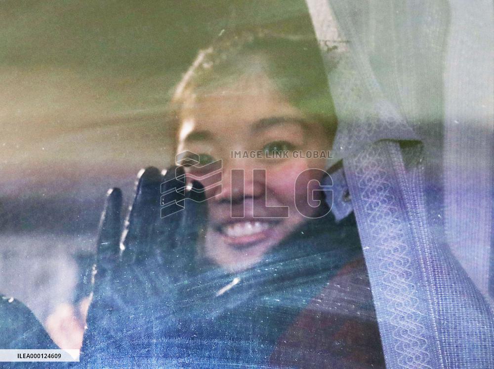 N. Korean Olympic delegation