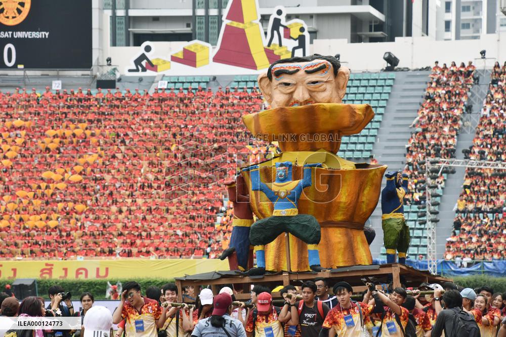 Parade against Thailand's junta