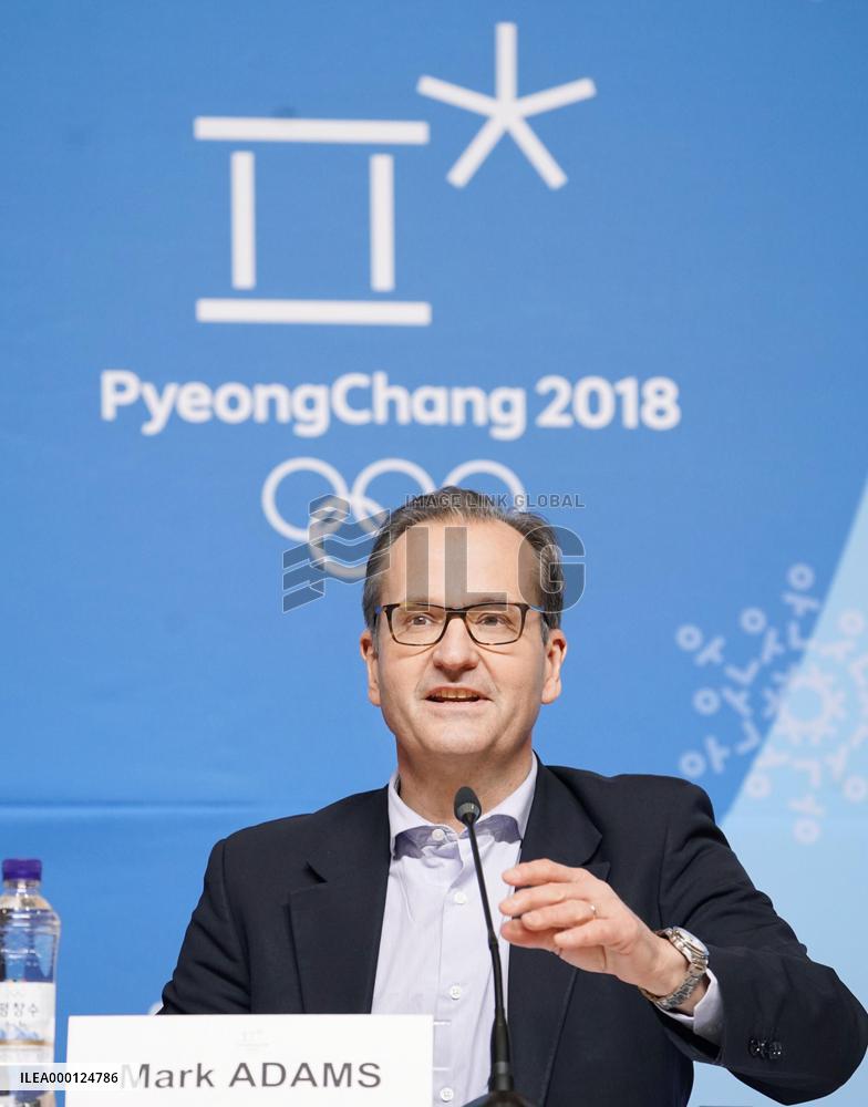IOC spokesman Adams