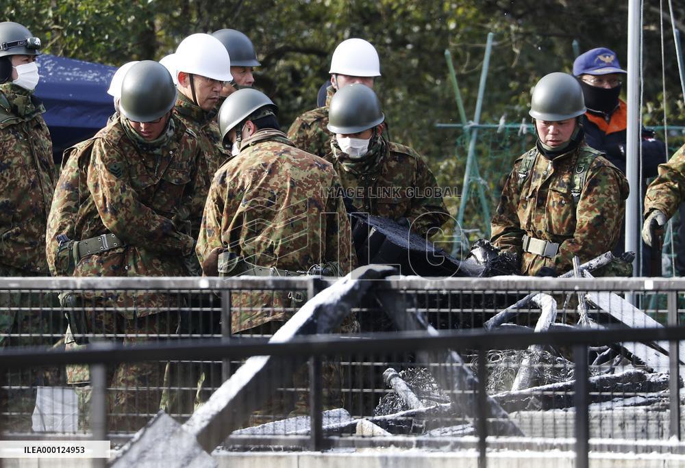 GSDF helicopter crash in southeastern Japan