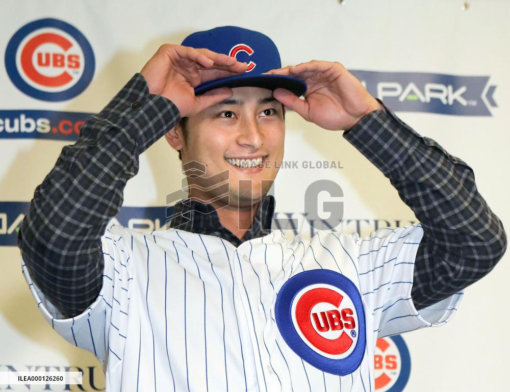 Baseball: Cubs announce 6-year deal with Darvish