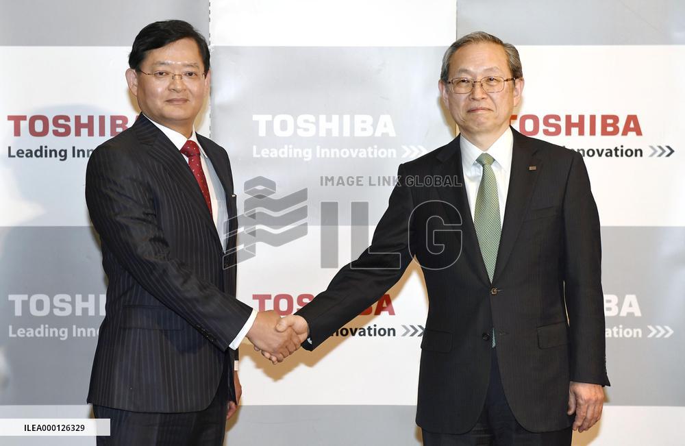 Toshiba's new CEO